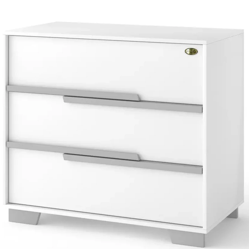 Комод-пеленатор Angelo Loft white-grey